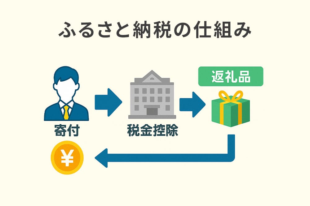 ふるさと納税の仕組み
